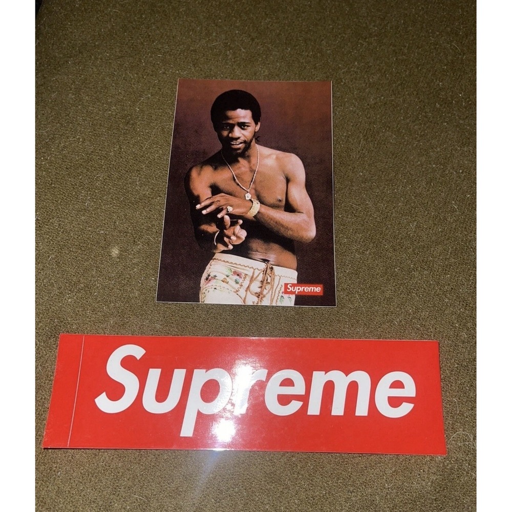 Supreme Al Green Sticker SS22 Authentic Brand New & Free Box Logo Sticker Red